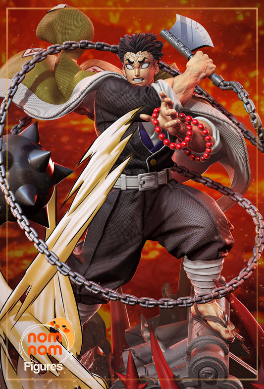 Statue – Gyomei Himejima | Inspired Fan Art Collectible (3D Printed, Unpainted) 2nd Version