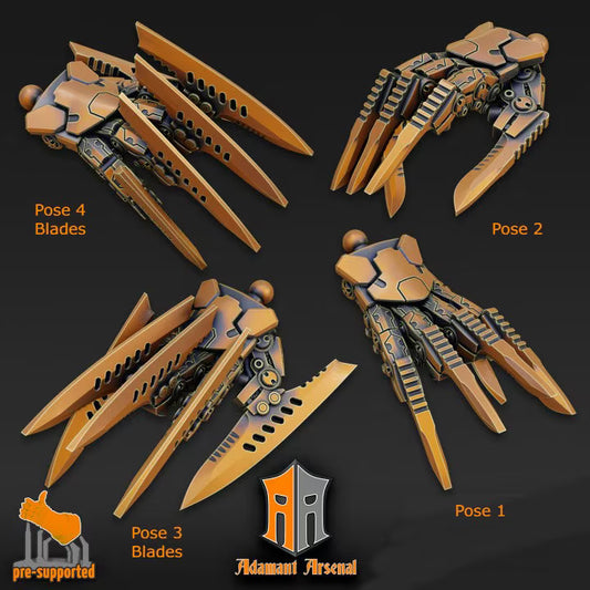 Lupus Rex Claws Conversion Bit for Barbatos Lupus Rex 1/144 Model | Weapon Pack Upgrade