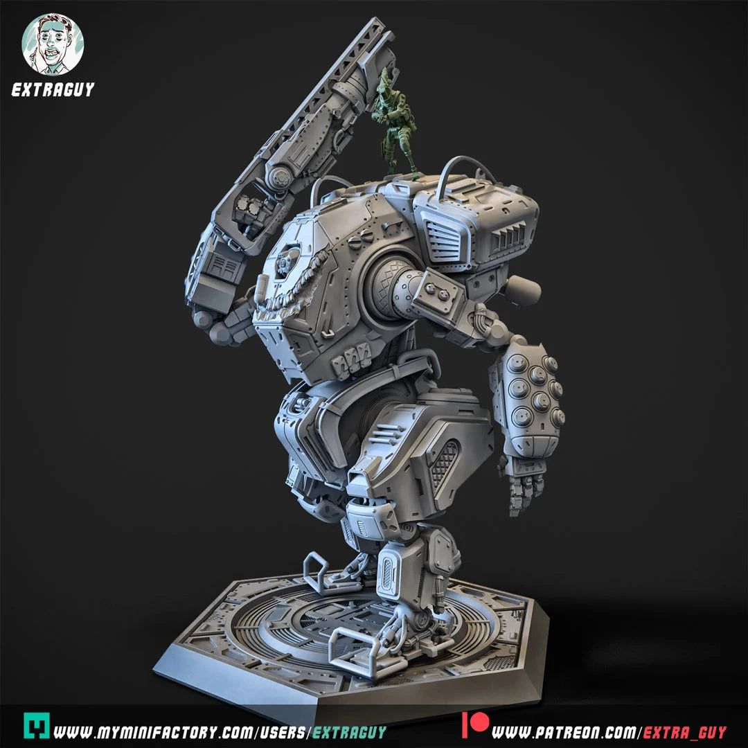 Titan Scorch : The Brightest Scorcher (100mm/75mm Heights) - Customizable Poses and Militia 32mm-24mm