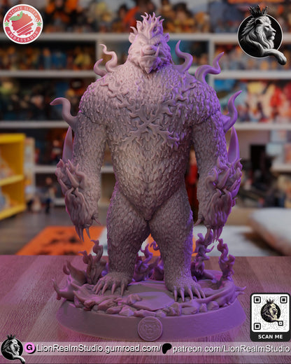 Tank – Shadow Beast Inspired Resin Statue | Anime Fan Art Collectible | 3" / 6" / 8" / 10" Scales