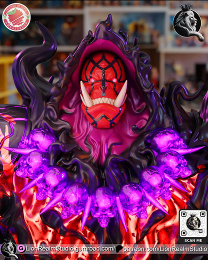 Tusk – Orc Summoner Inspired Resin Statue | Anime Fan Art Collectible | Multiple Scales Available