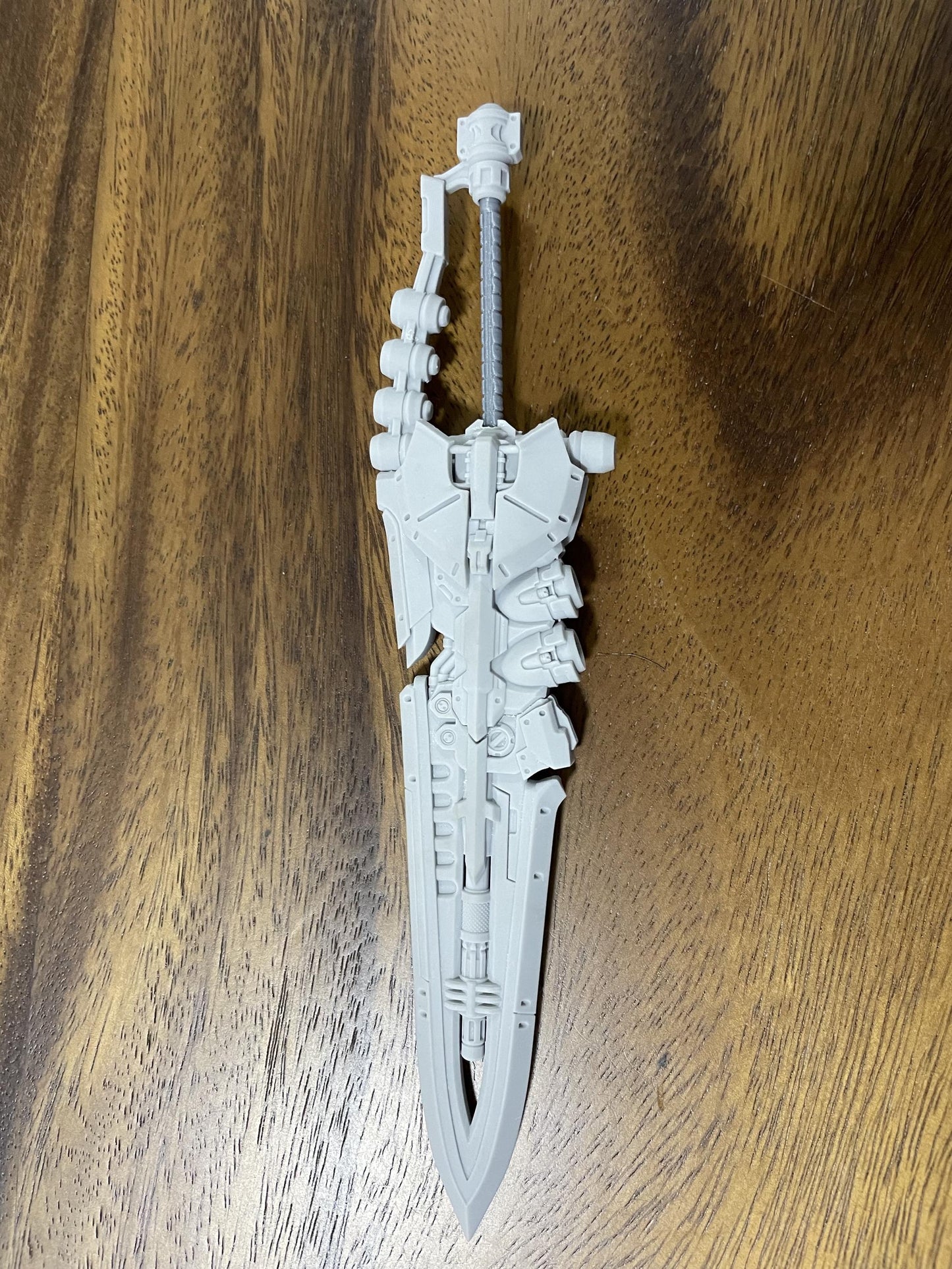Rocket-Powered Buster Sword | 1/100 & 1/144 Scale Custom Mecha Weapon
