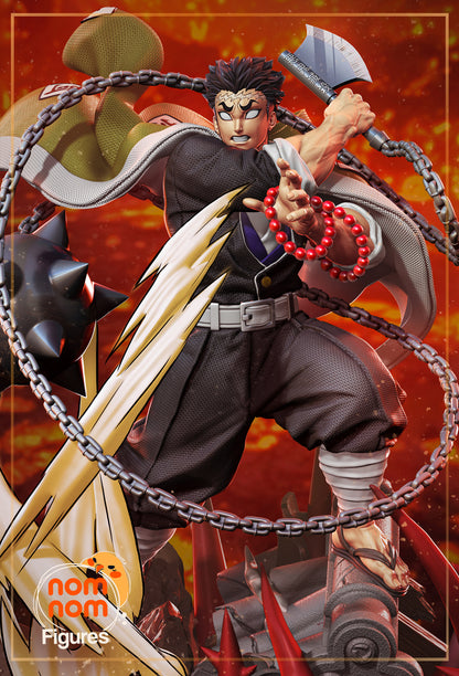 Statue – Gyomei Himejima | Inspired Fan Art Collectible (3D Printed, Unpainted) 2nd Version