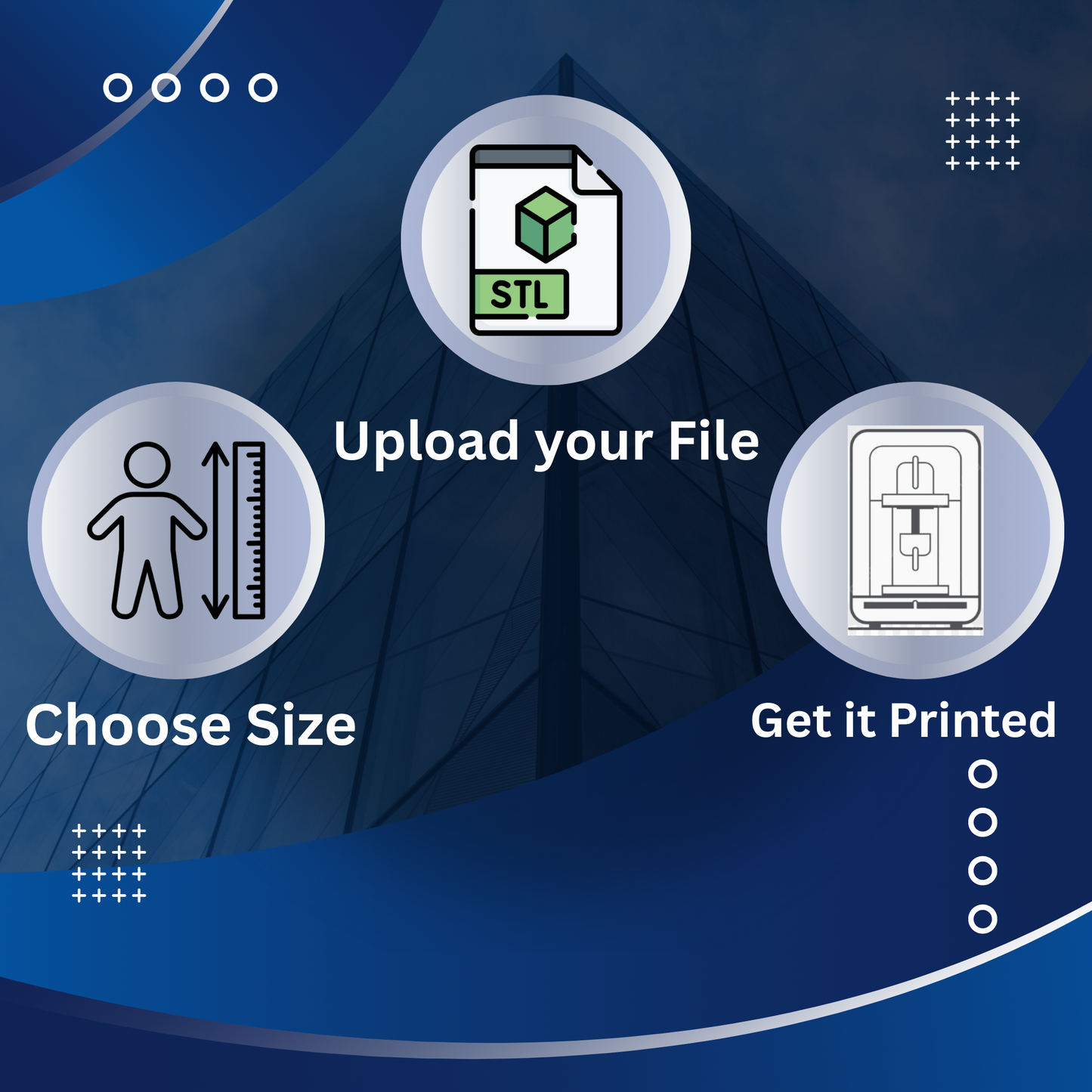 Custom 3D Print Order – Resin Printing Service | Choose Size (3”, 6”, 9”) | Unpainted Model Kit