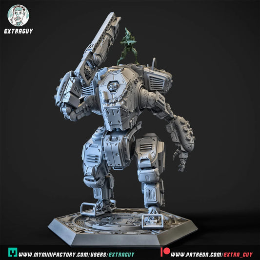 Titan Scorch : The Brightest Scorcher (100mm/75mm Heights) - Customizable Poses and Militia 32mm-24mm