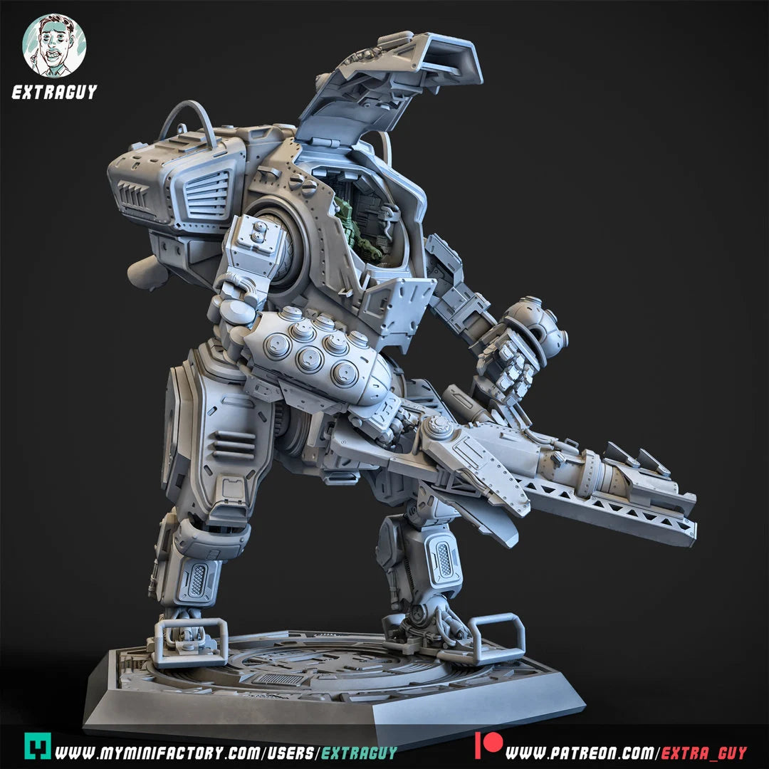 Titan Scorch : The Brightest Scorcher (100mm/75mm Heights) - Customizable Poses and Militia 32mm-24mm