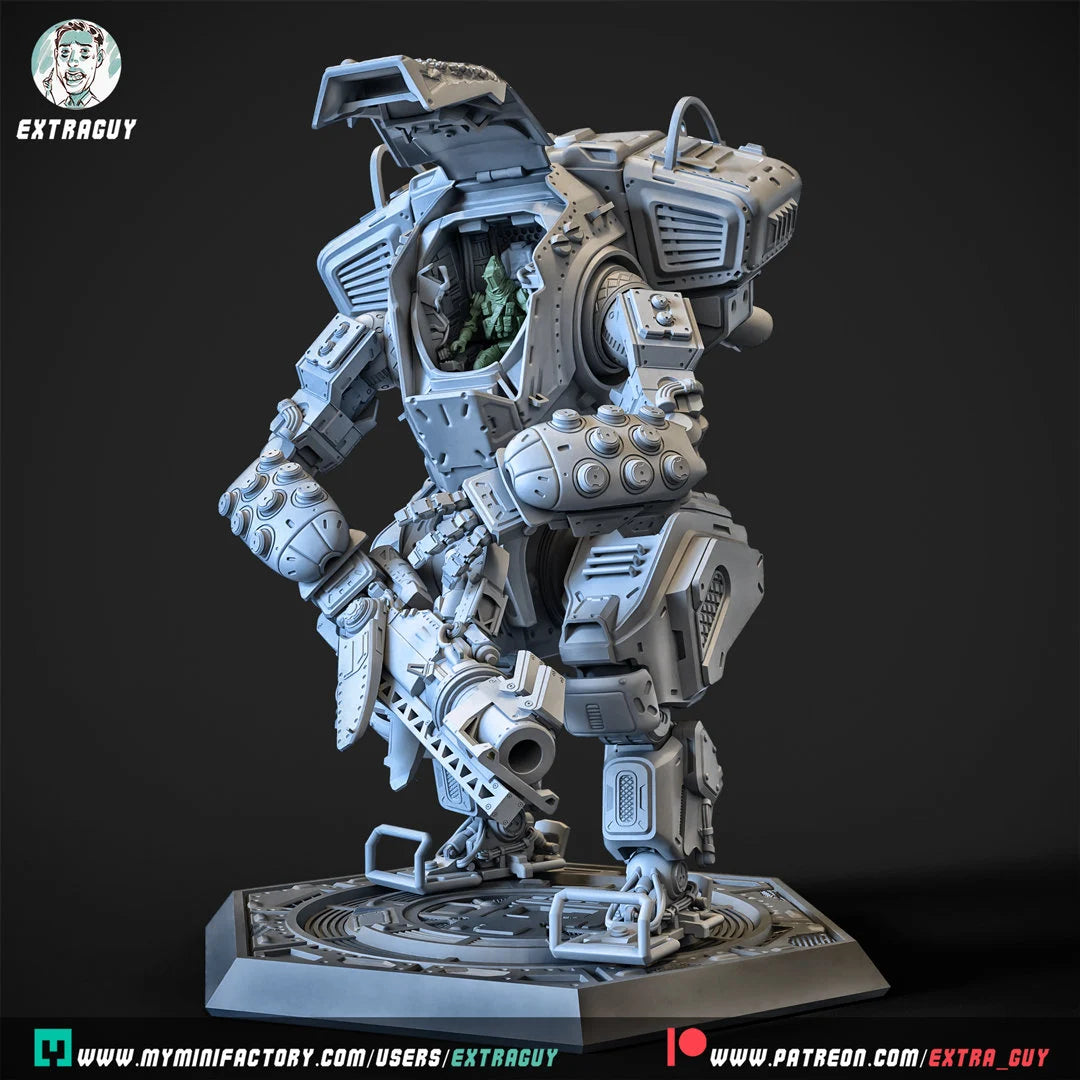 Titan Scorch : The Brightest Scorcher (100mm/75mm Heights) - Customizable Poses and Militia 32mm-24mm