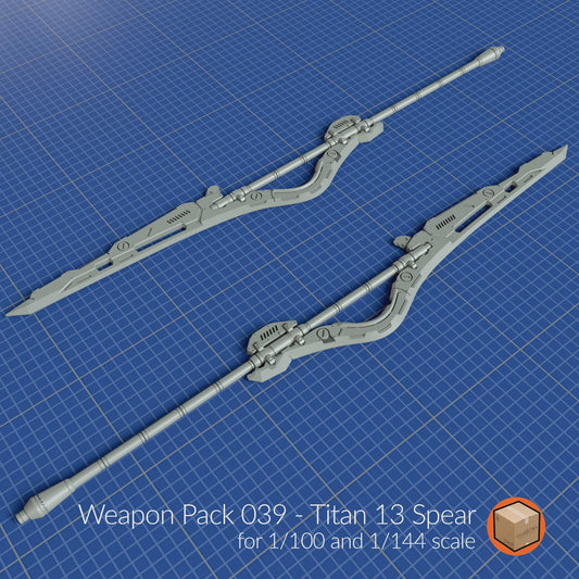 Titan Spear: Weapon Pack 39 - Forged in Might