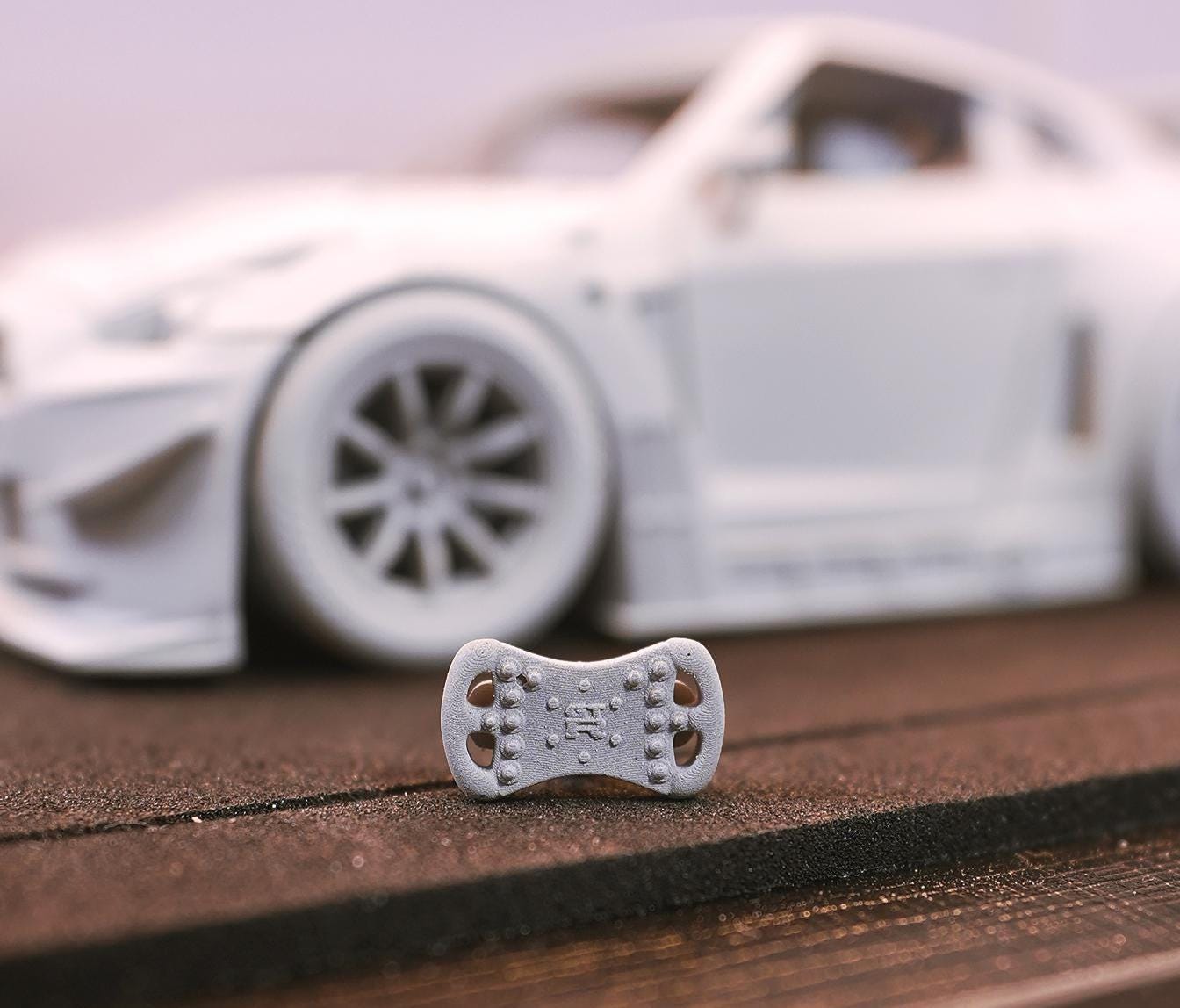 GTR GT3 | 3D Printed Model Kit Car (1/64–1/18 Scale) | Unpainted Resin Display Model | Collector’s Garage Series