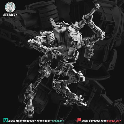 Blade-Class Sci-Fi Mech Resin Model Kit | 100mm or 75mm | Posable or Static Display