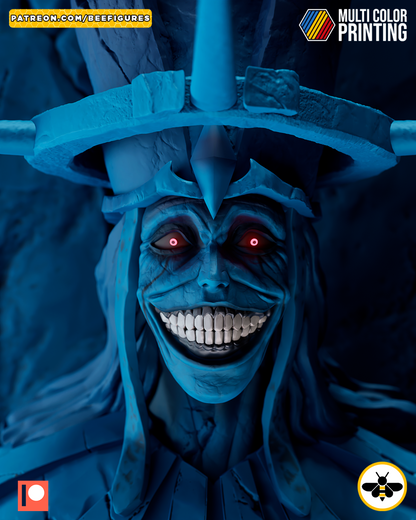 Throne Guardian | Inspired Dark Monarch Diorama (3D Printed, Fan Art Collectible)
